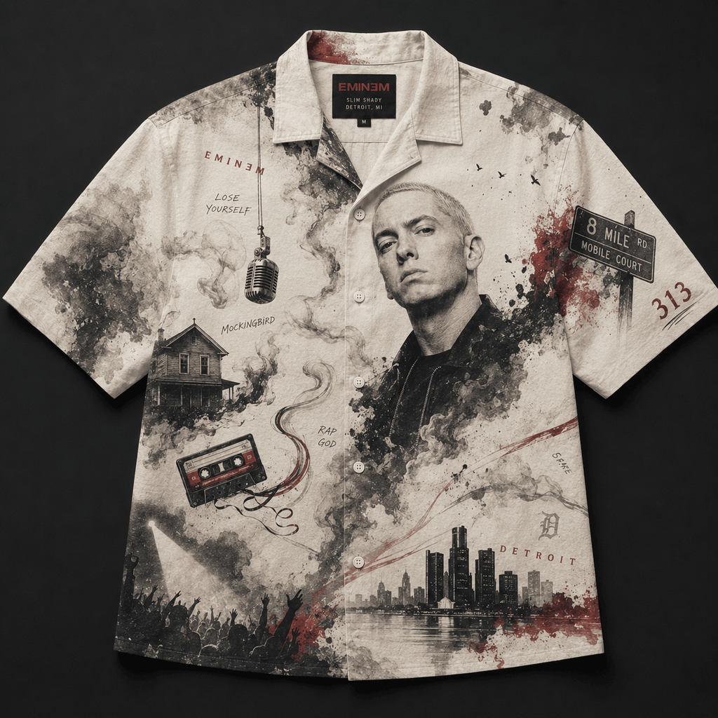 PREMIUM EMN HAWAIIAN SHIRT HQH