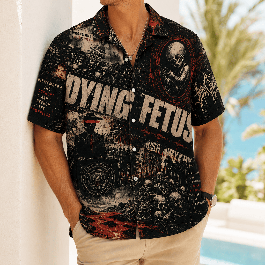 PREMIUM DFT HAWAIIAN SHIRT HQH