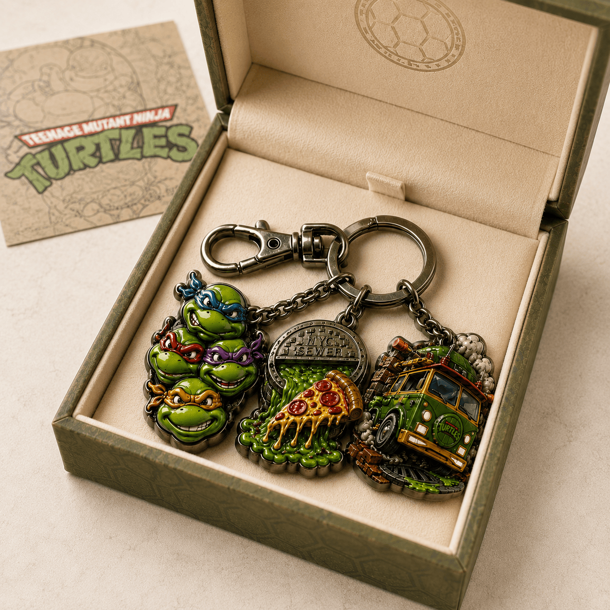 Premium TMNT Keychain TNSM