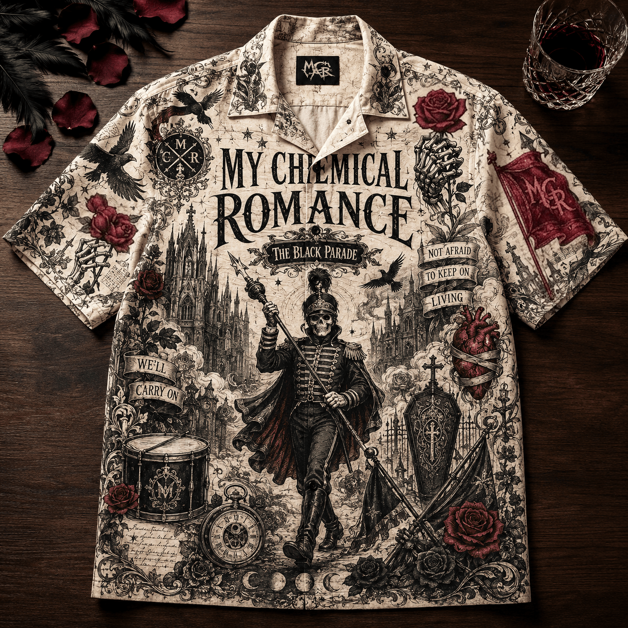 PREMIUM MCR HAWAIIAN SHIRT PDL