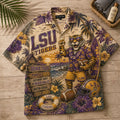 Premium LSU Hawaiian Shirt TNSM
