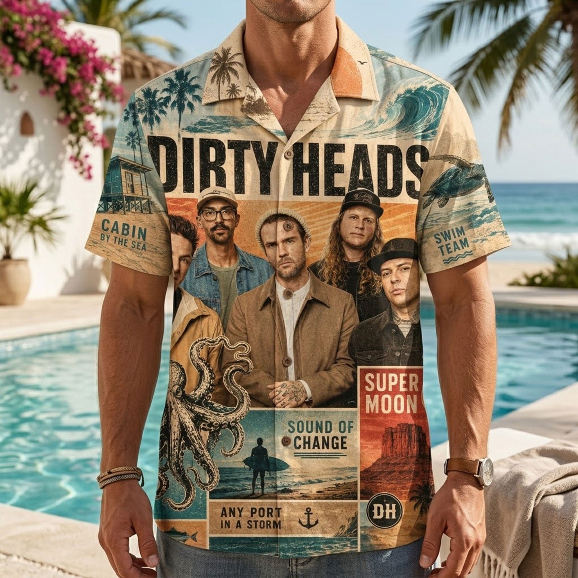 PREMIUM TDHS HAWAIIAN SHIRT HQH