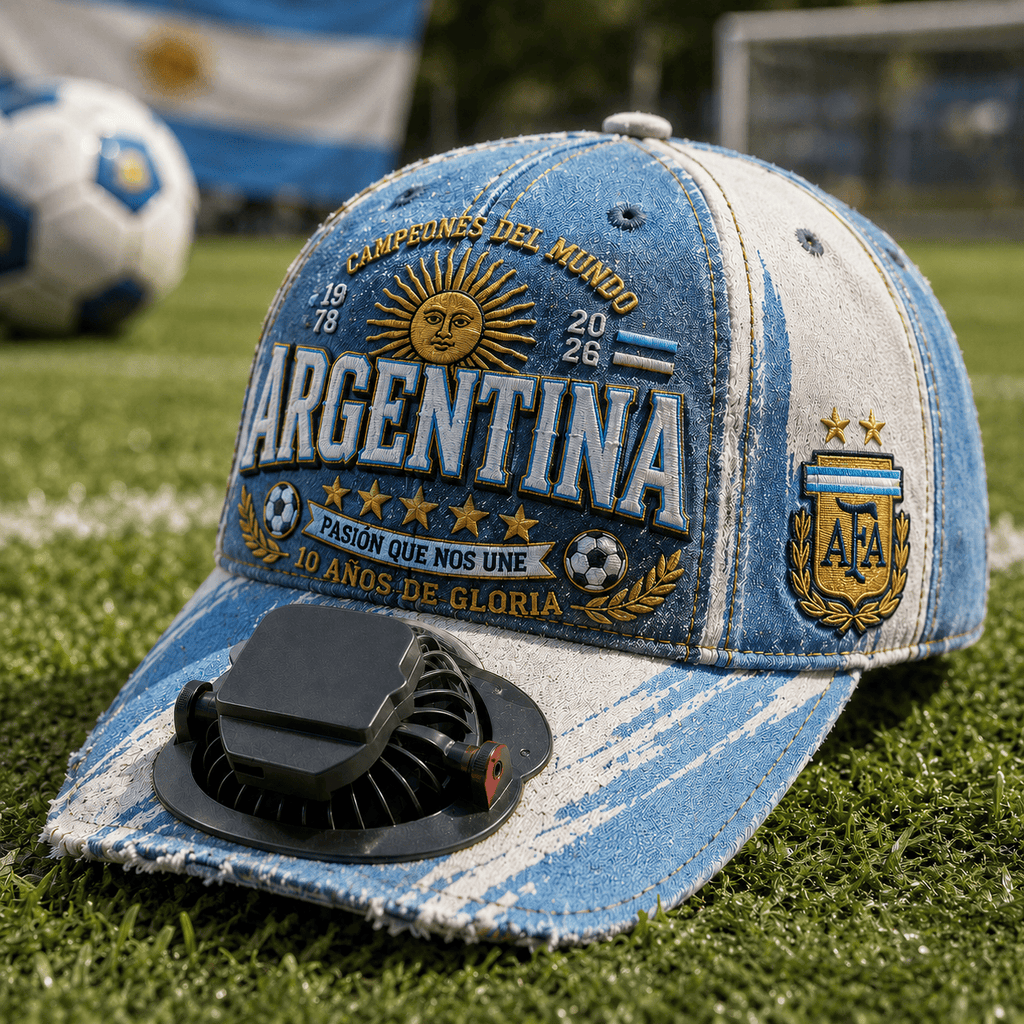 AGTN Premium Rechargeable Fan Cap LNTH