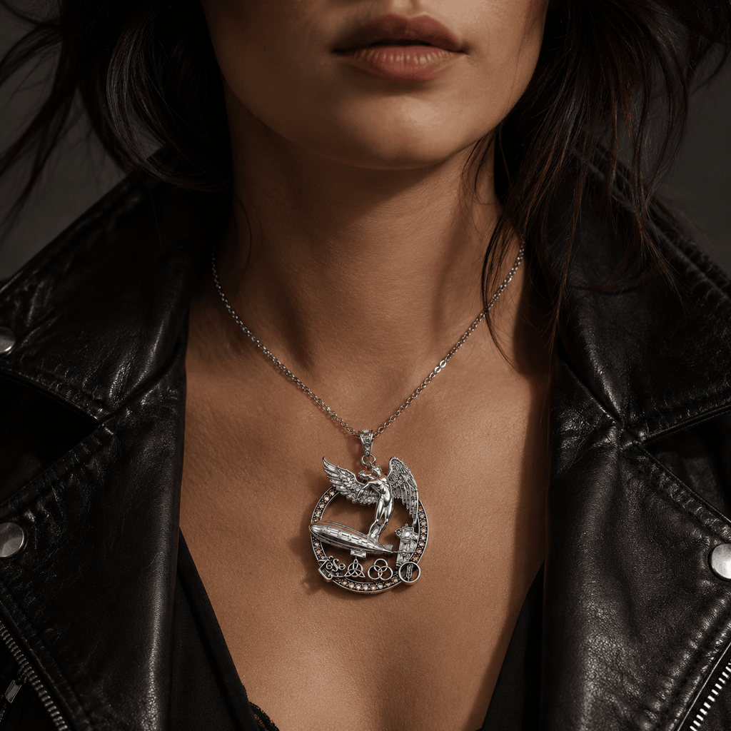 LZPL Solid Gold Chain with Diamond Pendant BMD