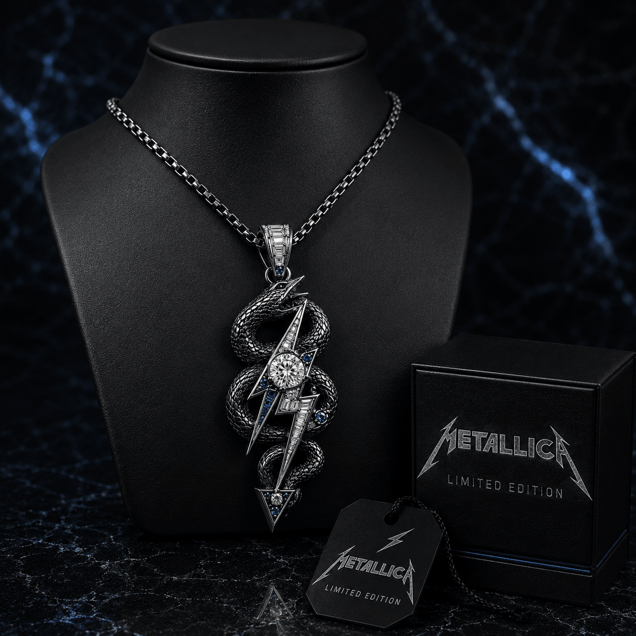 MTLC Solid Gold Chain with Diamond Pendant TTTT