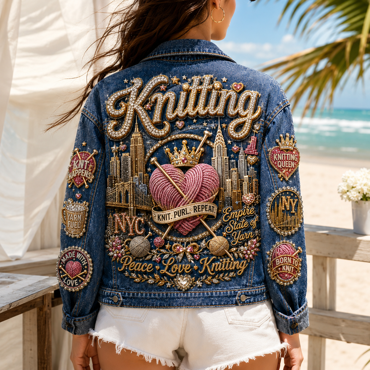 Premium KNT Denim Jacket PTKL