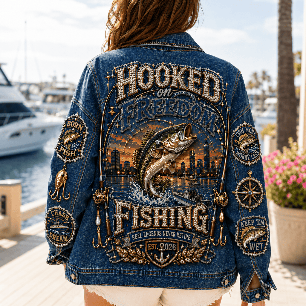 Premium FISH Denim Jacket PTKL