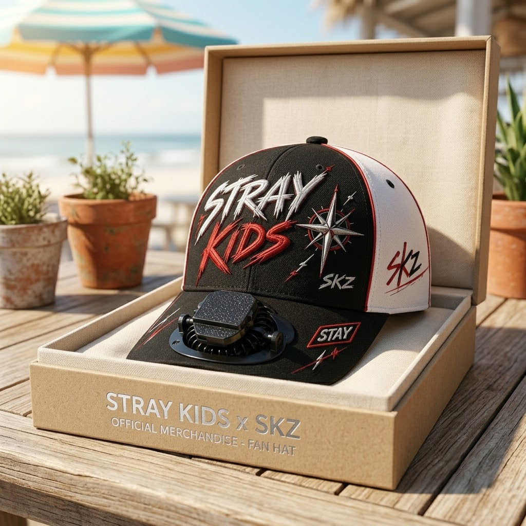 STK Premium Rechargeable Fan Cap HQH