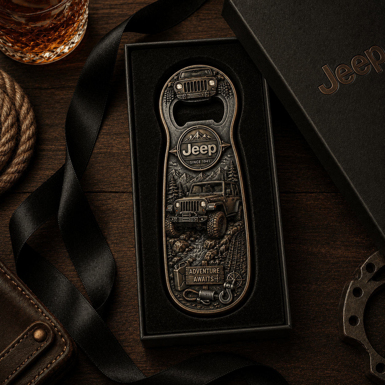 Premium JEP Beer Glass & Bottle Opener TNSM