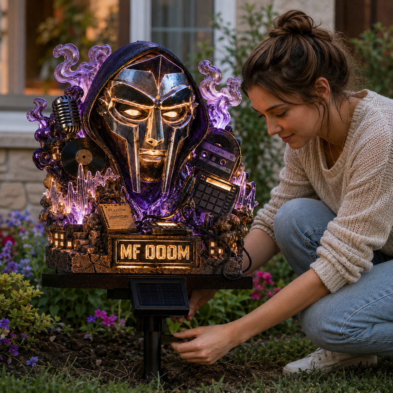 Premium MFD Solar Garden Light HQH