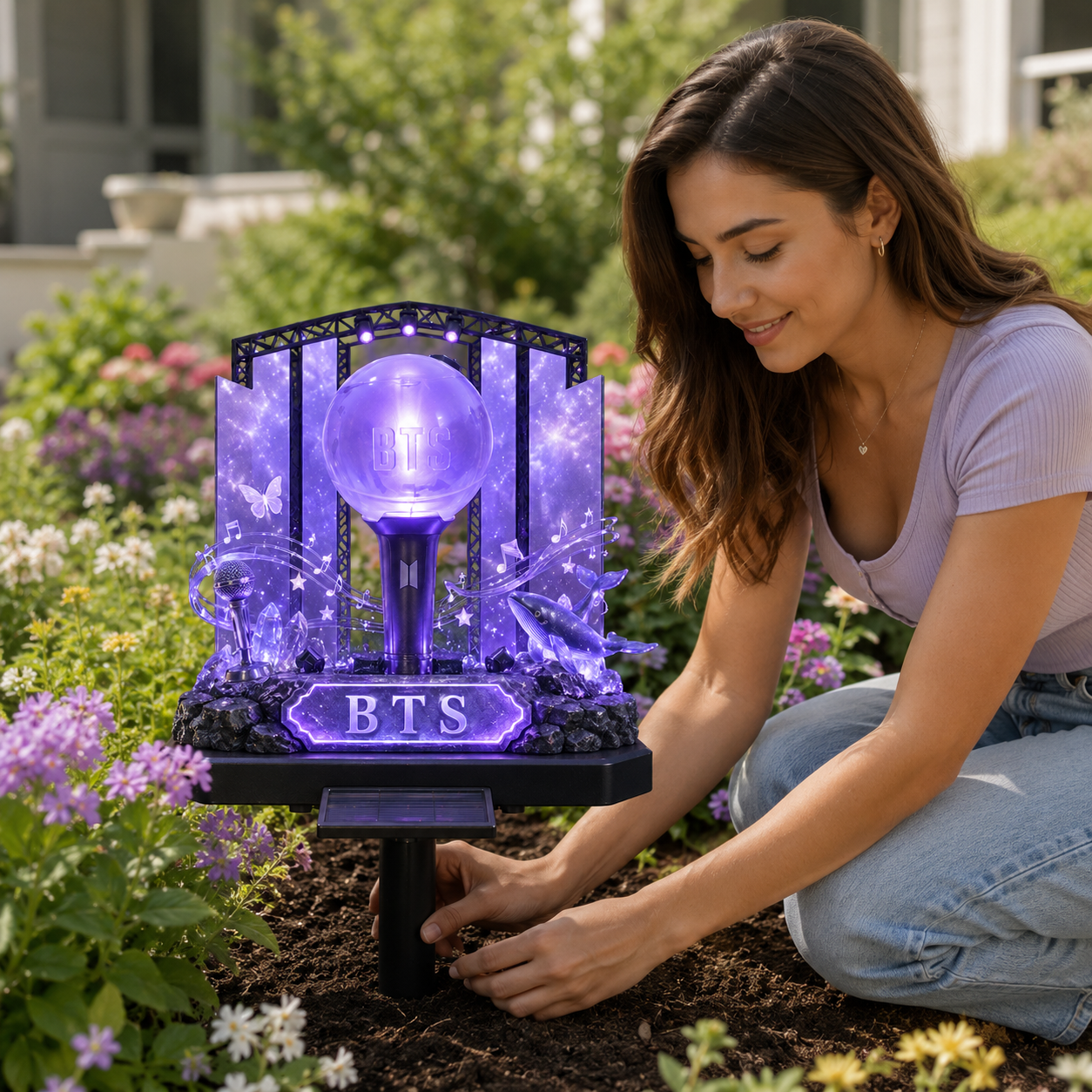 Premium BTS Solar Garden Light HQH