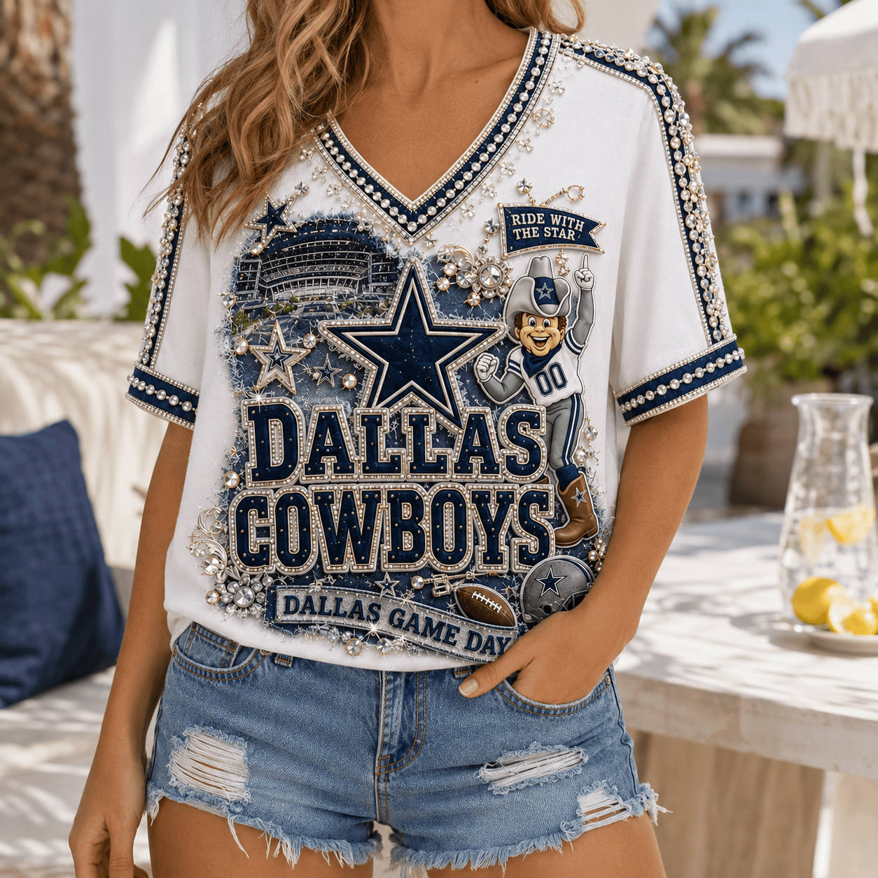 Premium DLCB V-neck Shirt NPL