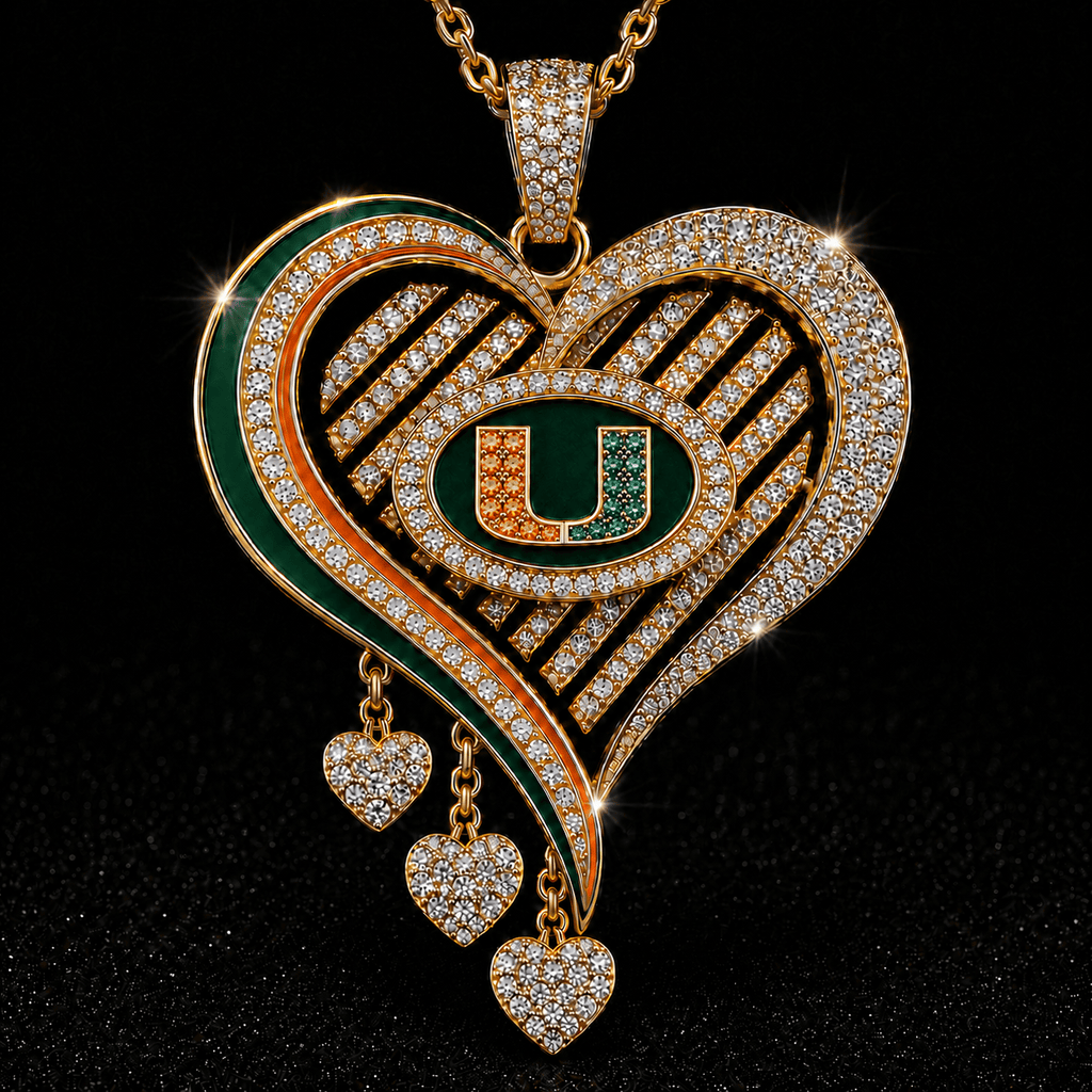 MHC Solid Gold Chain with Diamond Pendant TTTT