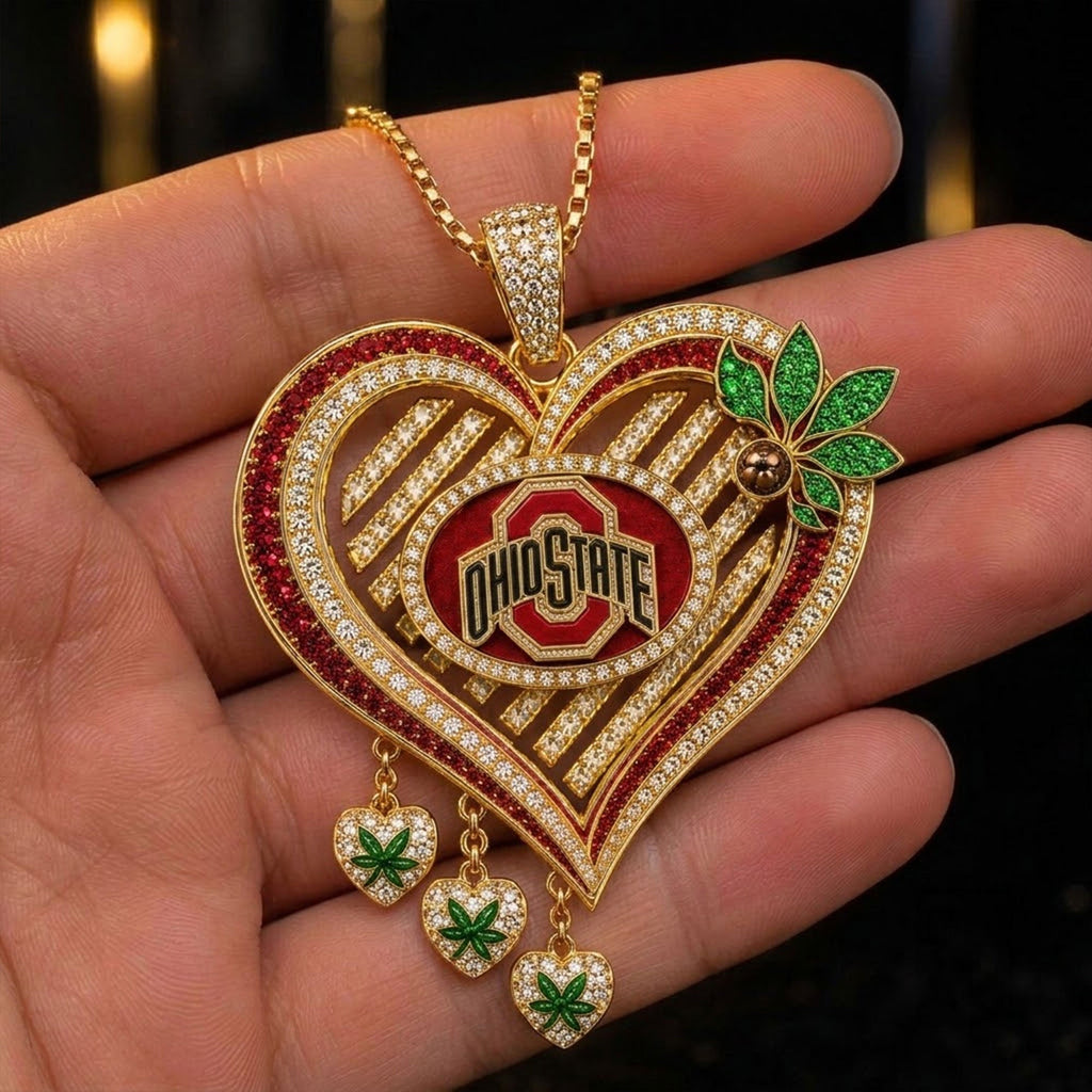 OSB Solid Gold Chain with Diamond Pendant TTTT