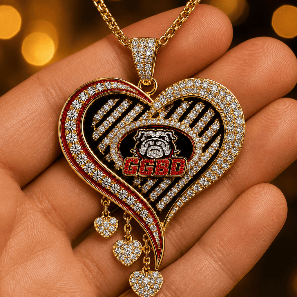 GGBD Solid Gold Chain with Diamond Pendant TTTT