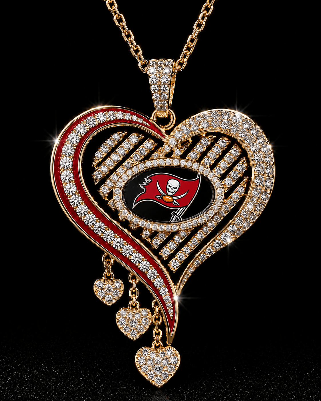 TBB Solid Gold Chain with Diamond Pendant TMH