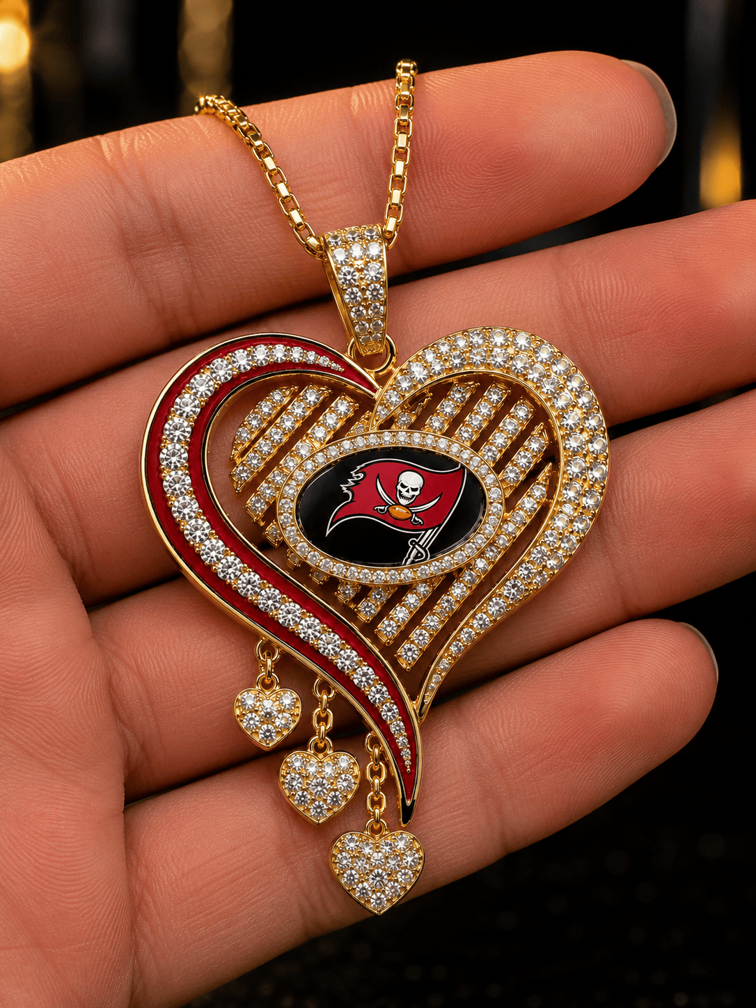 TBB Solid Gold Chain with Diamond Pendant TMH
