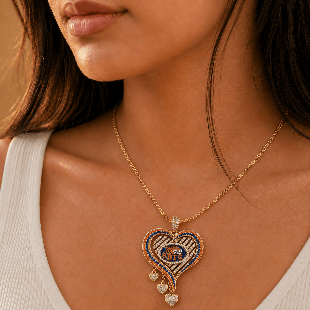 ABTG Solid Gold Chain with Diamond Pendant TTTT