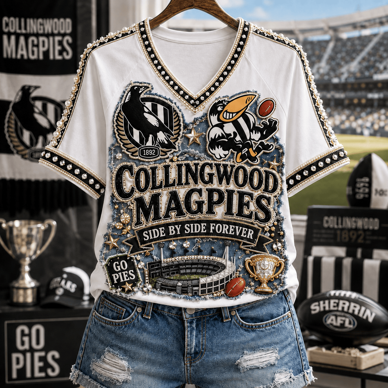 Premium CMW V-neck Shirt NPL