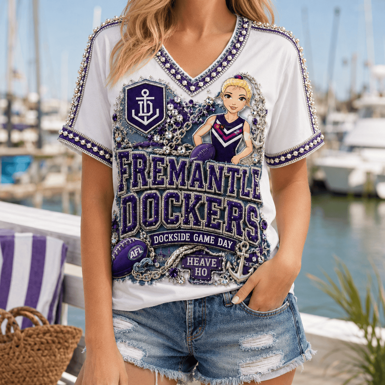 Premium FRMT V-neck Shirt NPL