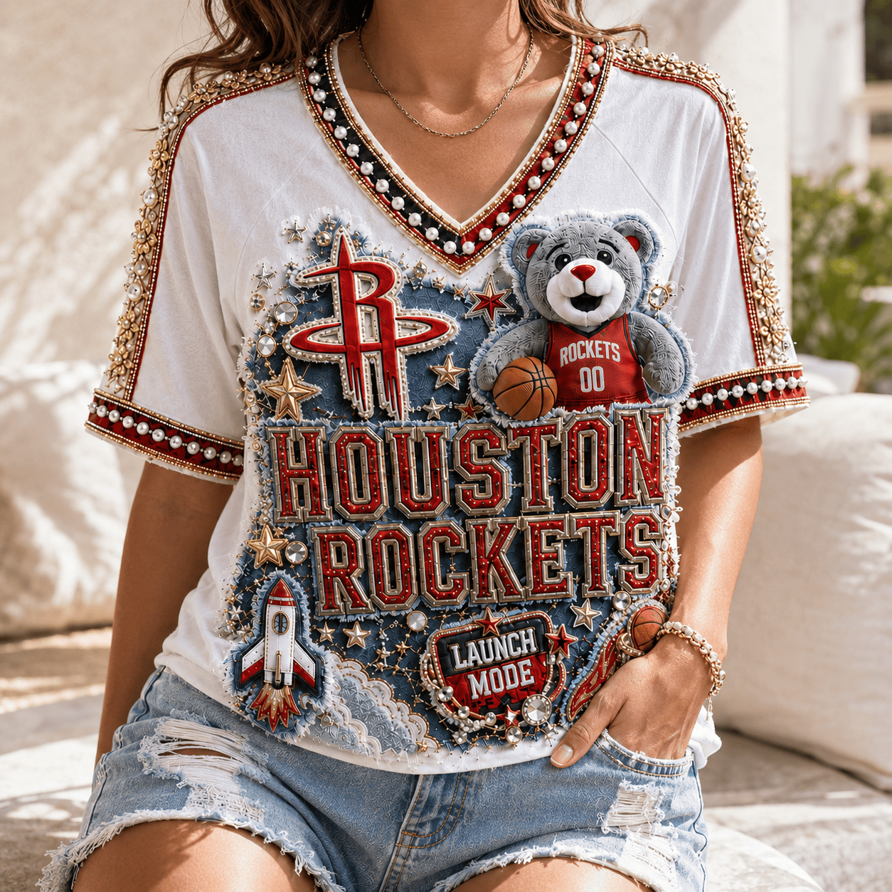 Premium HTRK V-neck Shirt NPL