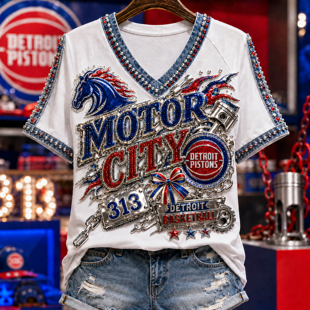 Premium DTP V-neck Shirt NTNA