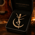 DMB Solid Gold Chain with Diamond Pendant TTTT