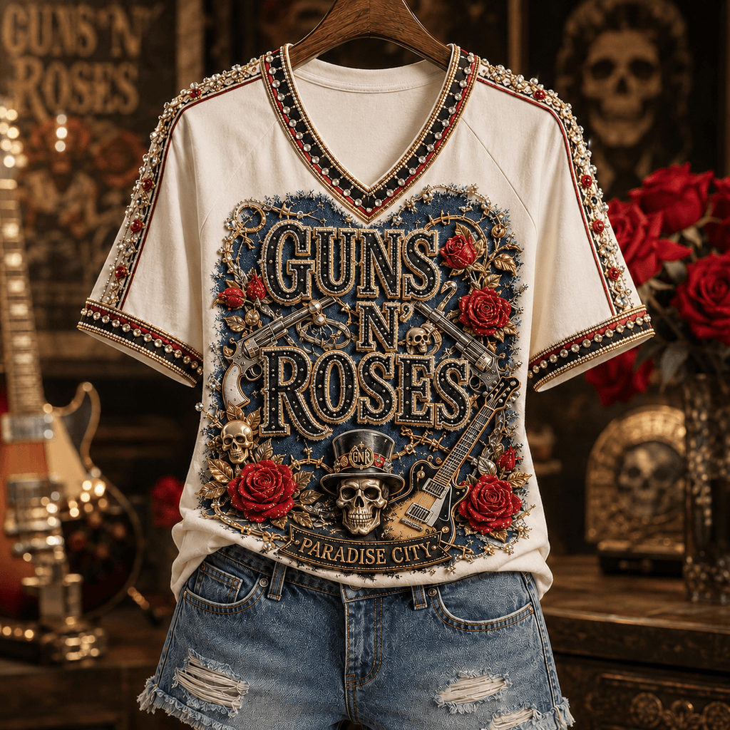 Premium GNR V-neck Shirt NPL