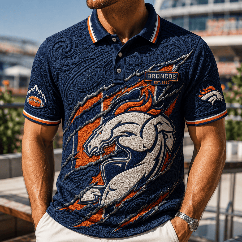 PREMIUM DVBC EMBOSS POLO SHIRT HQH