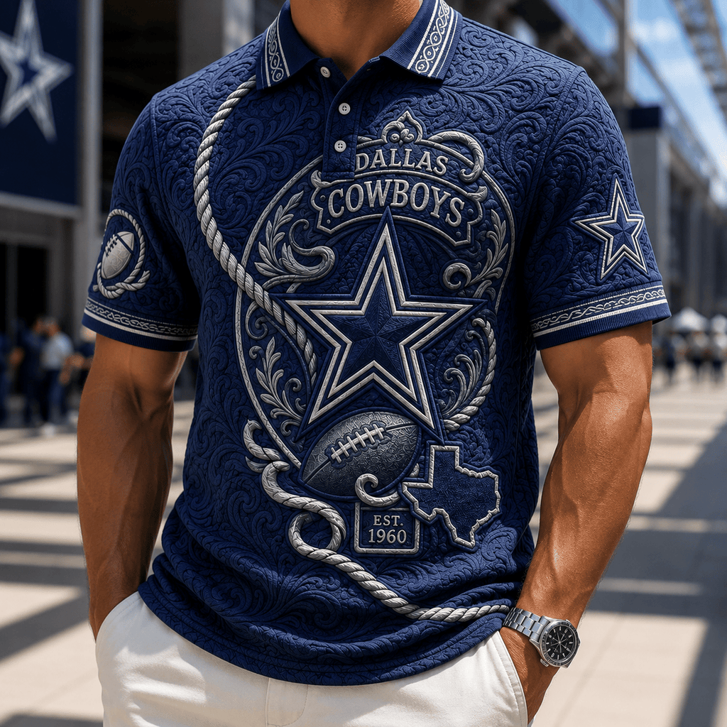 PREMIUM DLCB EMBOSS POLO SHIRT HQH