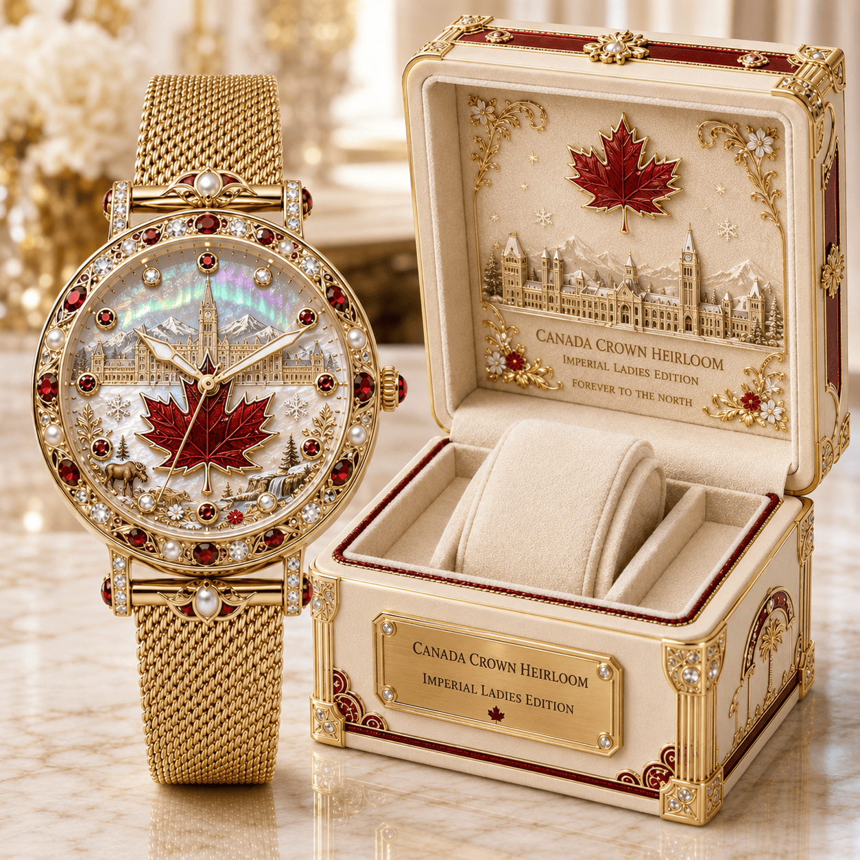 CND Premium Stainless Steel Watch HQH