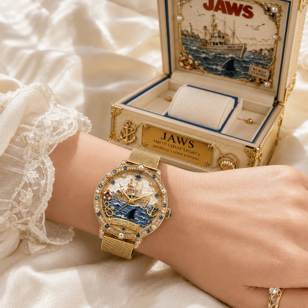 JAWS Premium Stainless Steel Watch NPL
