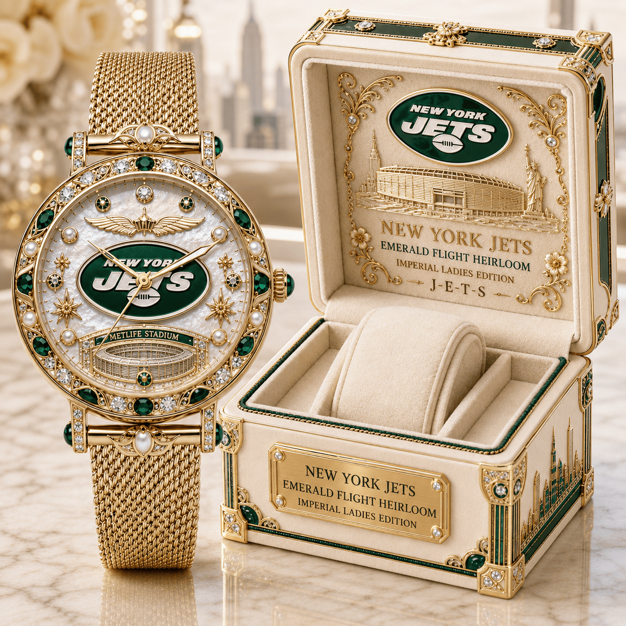 NYJ Premium Stainless Steel Watch DBD