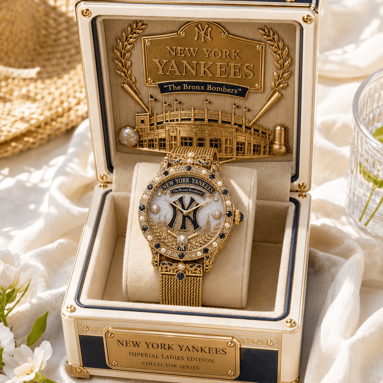 NYY Premium Stainless Steel Watch NPL