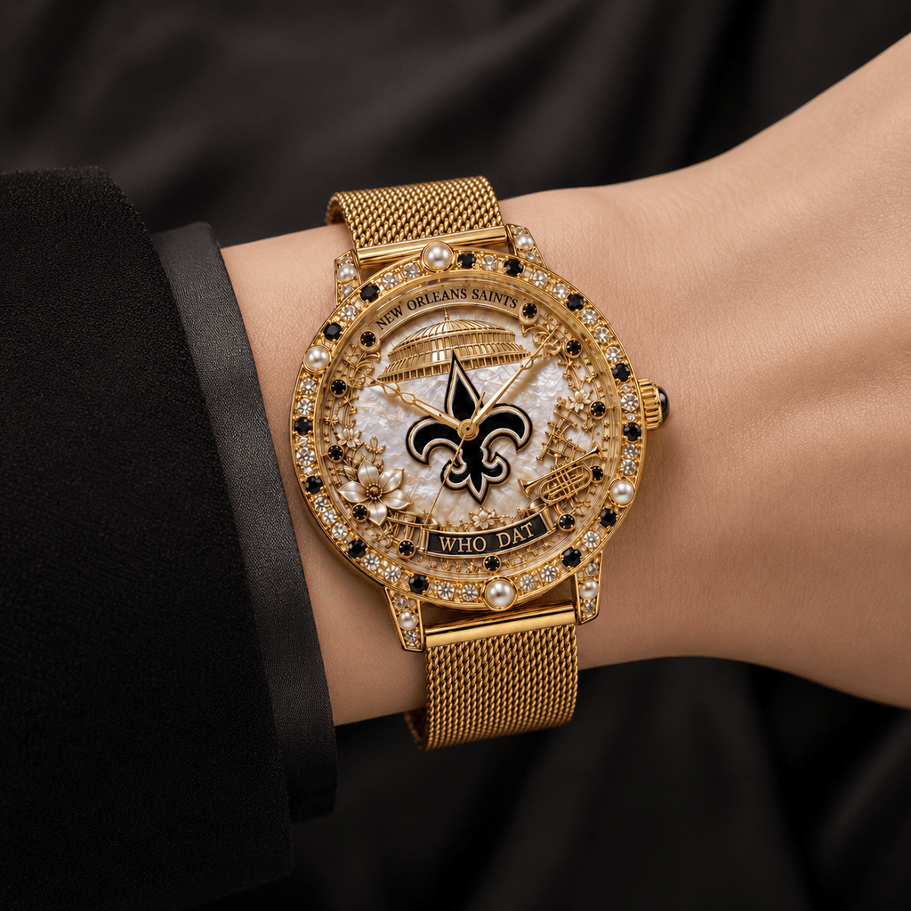 NOS Premium New Orleans Saints Watch NTVA