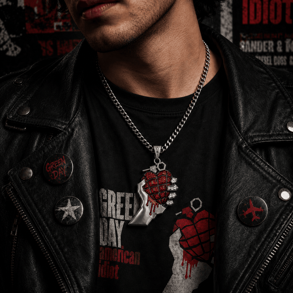 GRD Solid Gold Chain with Diamond Pendant BMD