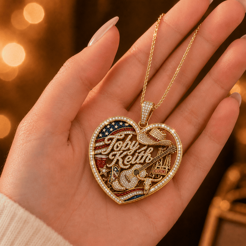 TBKH Solid Gold Chain with Diamond Pendant TMH