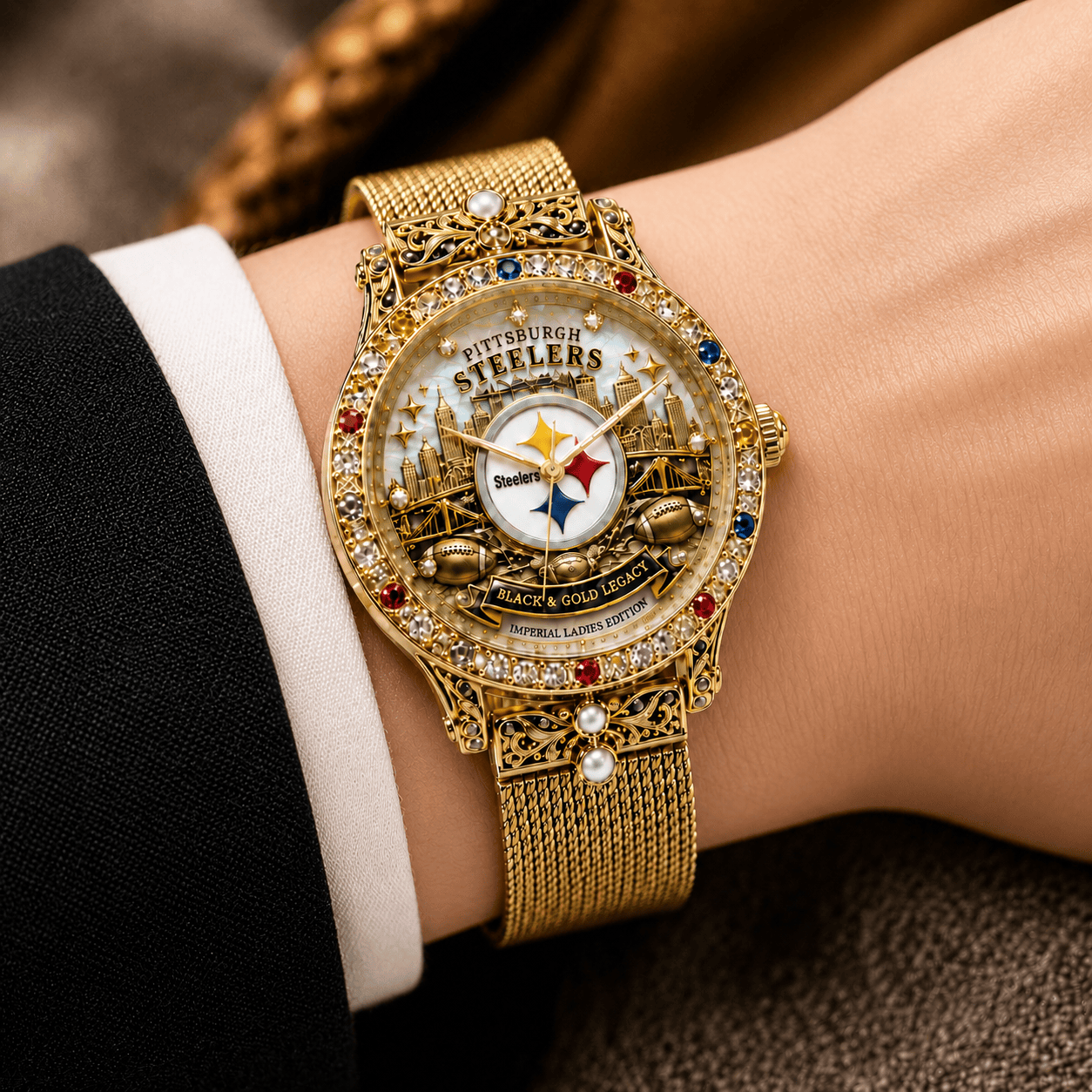PBS Premium Pittsburgh Steelers Watch NTVA