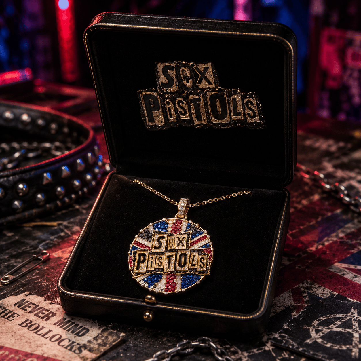 SPLS Solid Gold Chain with Diamond Pendant BMD