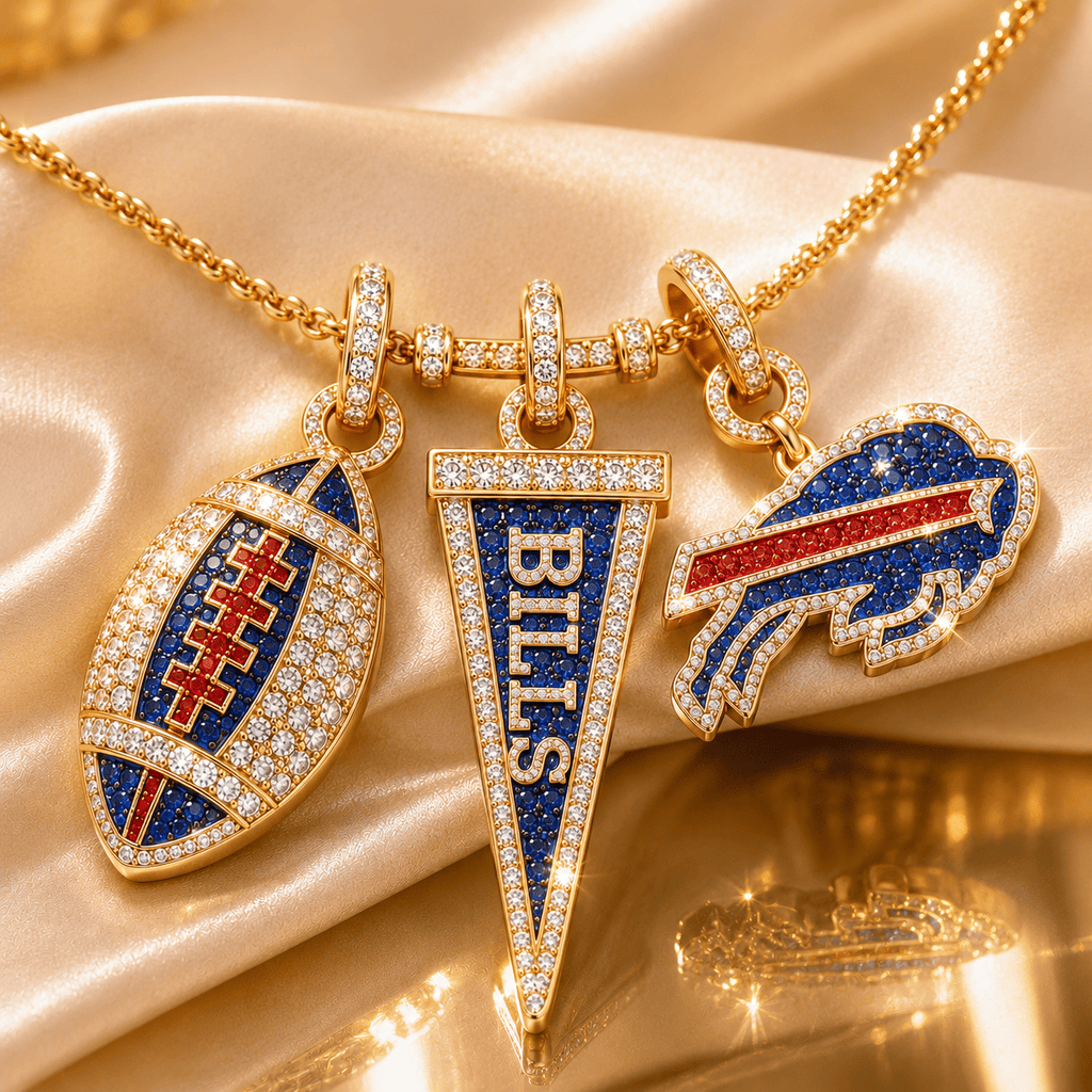 BFBL Solid Gold Chain with Diamond Pendant TTTT