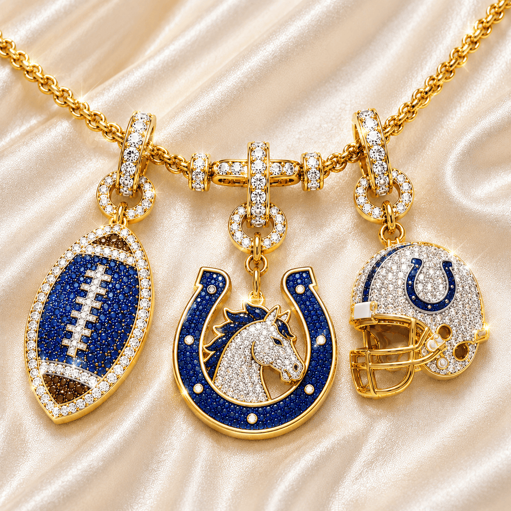 IDC Solid Gold Chain with Diamond Pendant TTTT