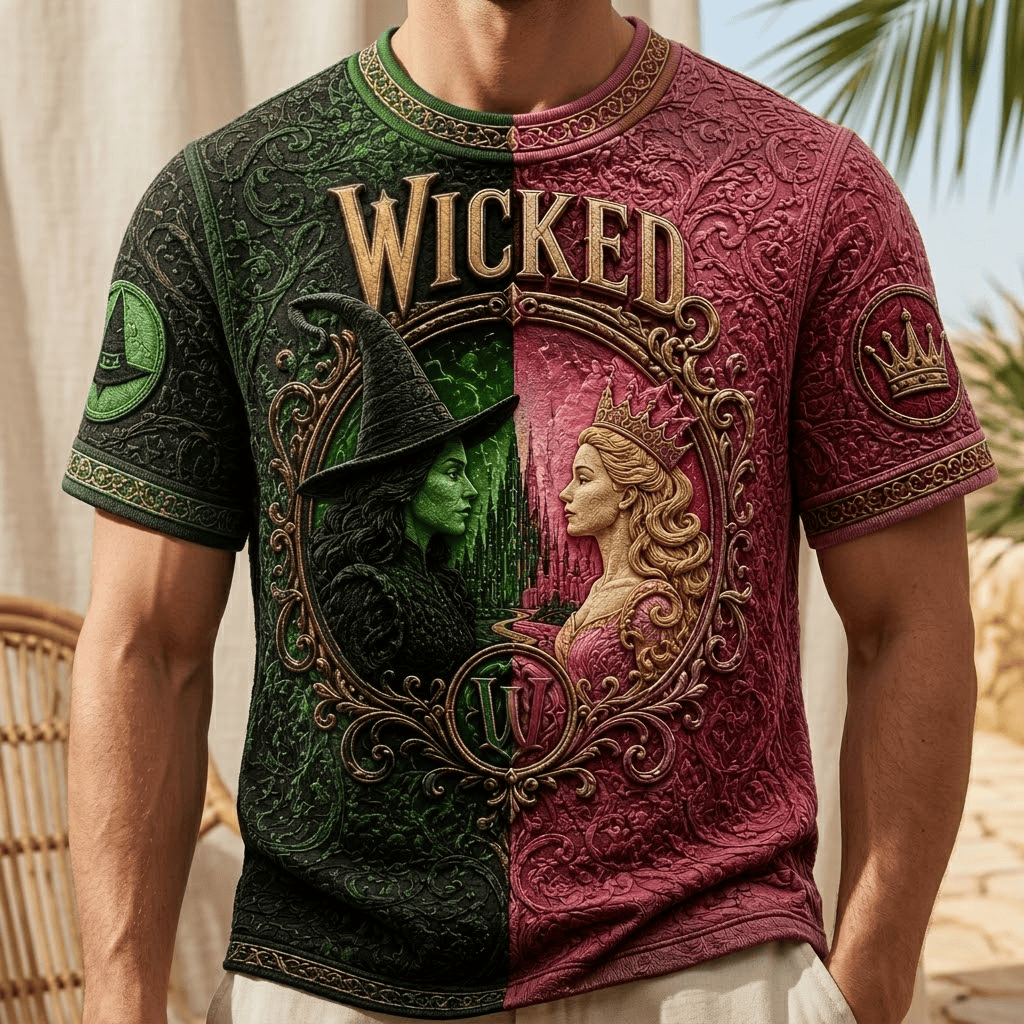 PREMIUM WCKD 3D EMBOSS SHIRT TTNL