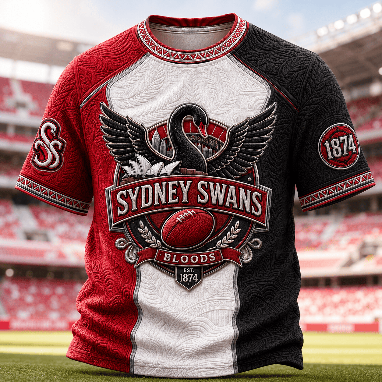 PREMIUM SNSW 3D EMBOSS SHIRT HQH