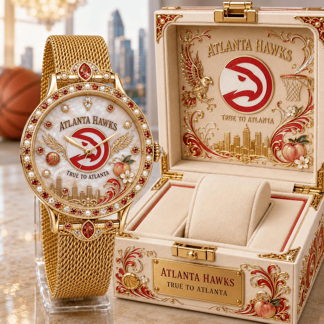 ALH Premium Atlanta Hawks Watch NTVA