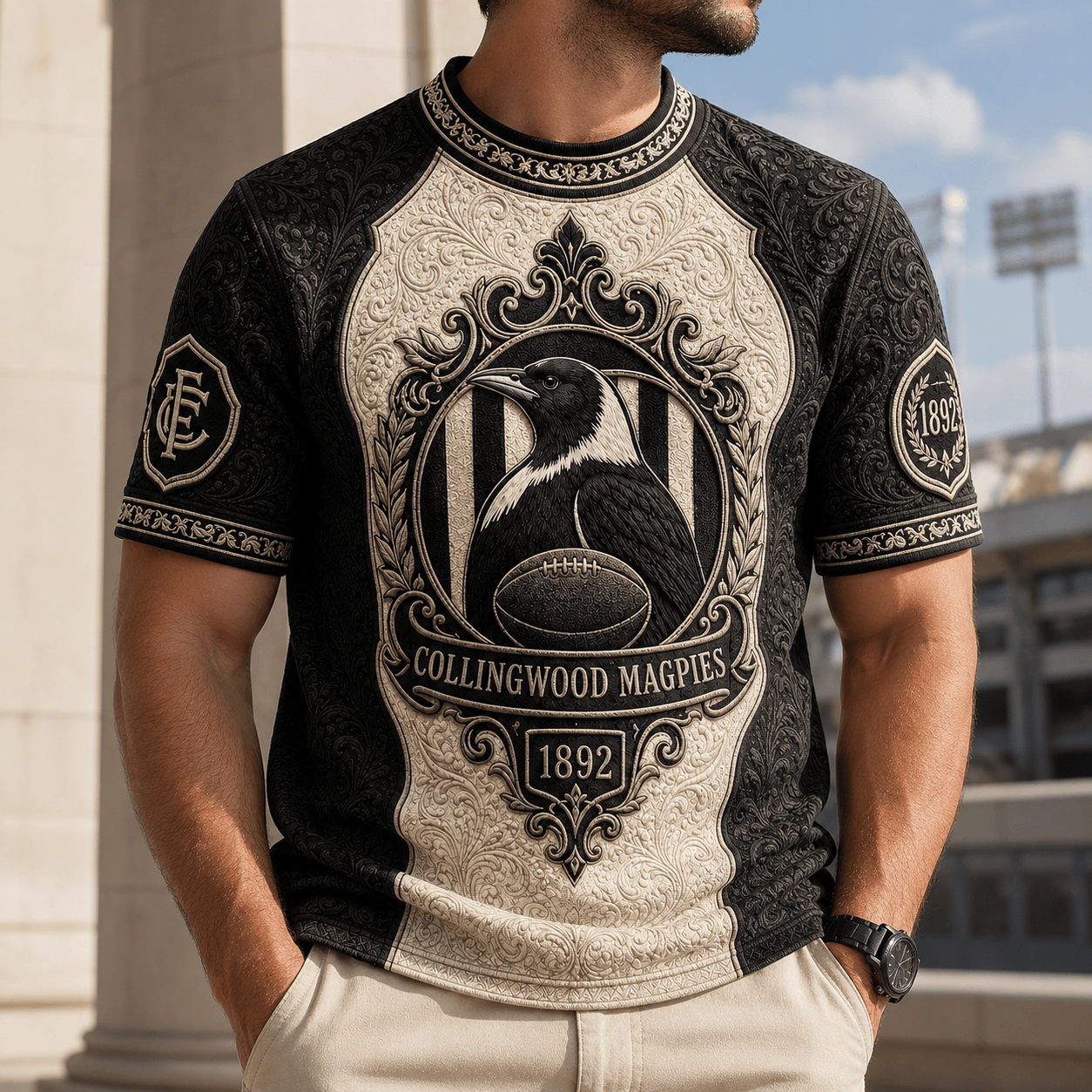 PREMIUM CMW 3D EMBOSS SHIRT HQH