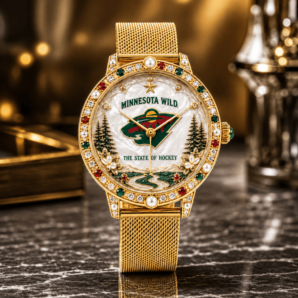 MNW Premium Minnesota Wild Watch NTVA