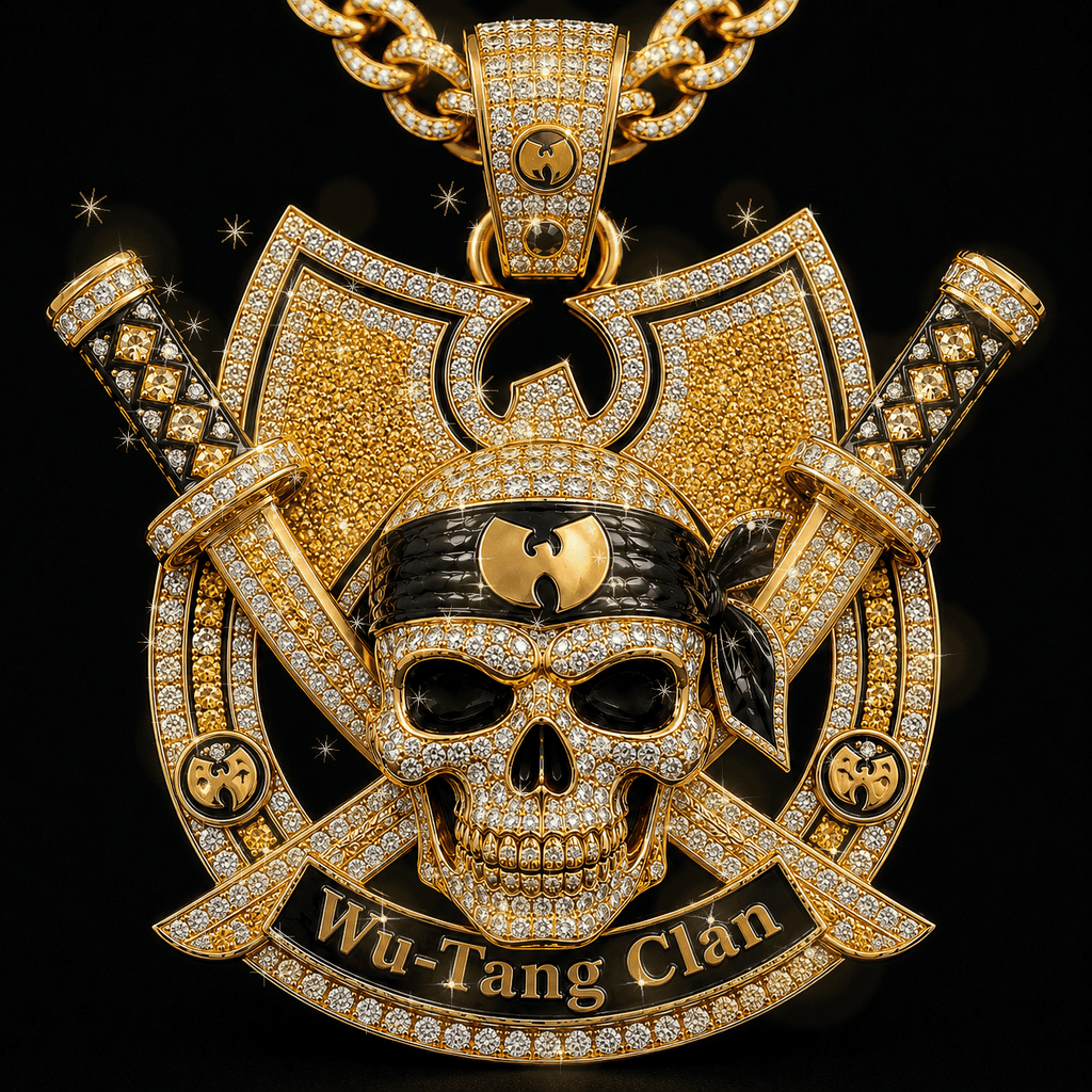 WTC Solid Gold Chain with Diamond Pendant PDL