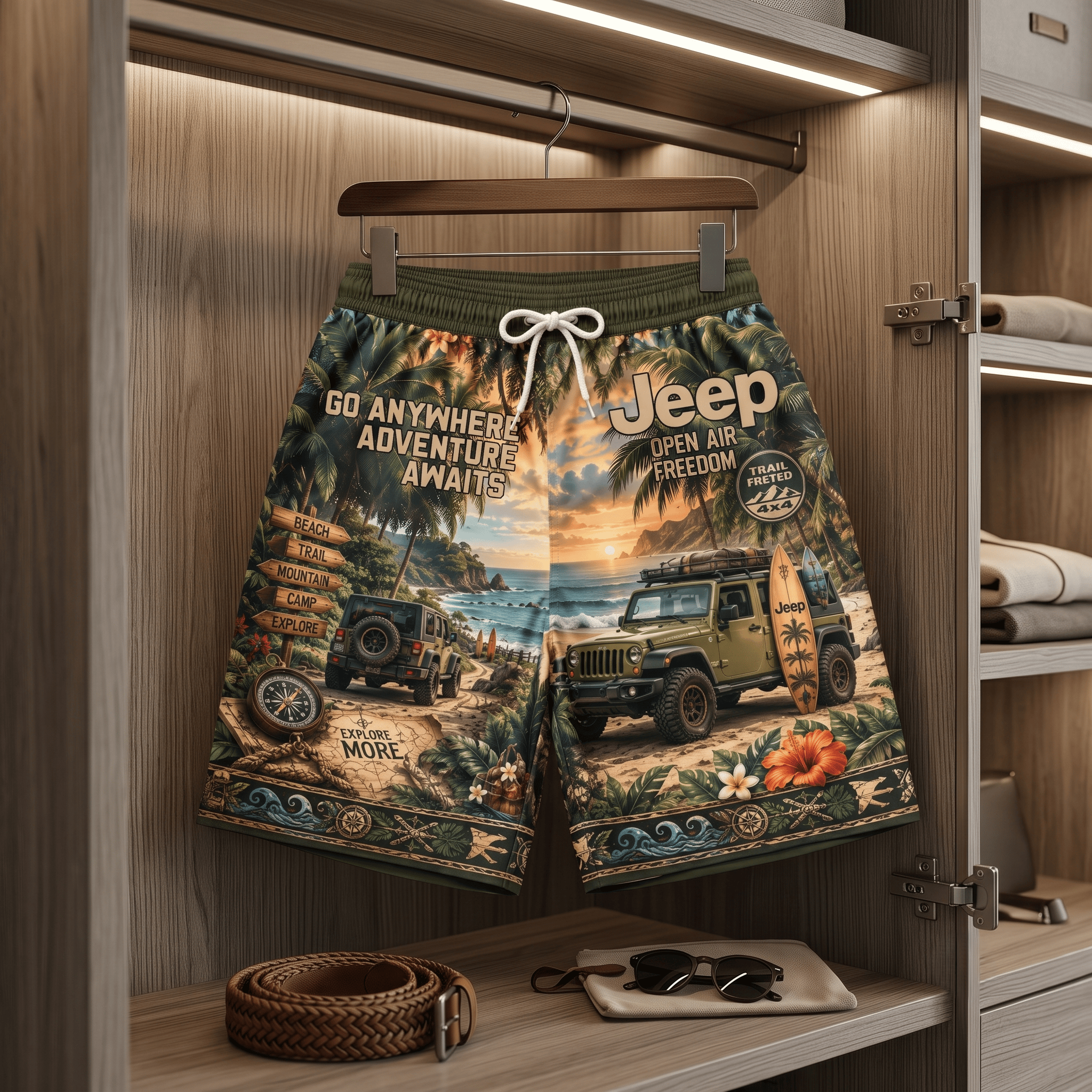 Premium JEP Hawaiian Shorts TNSM