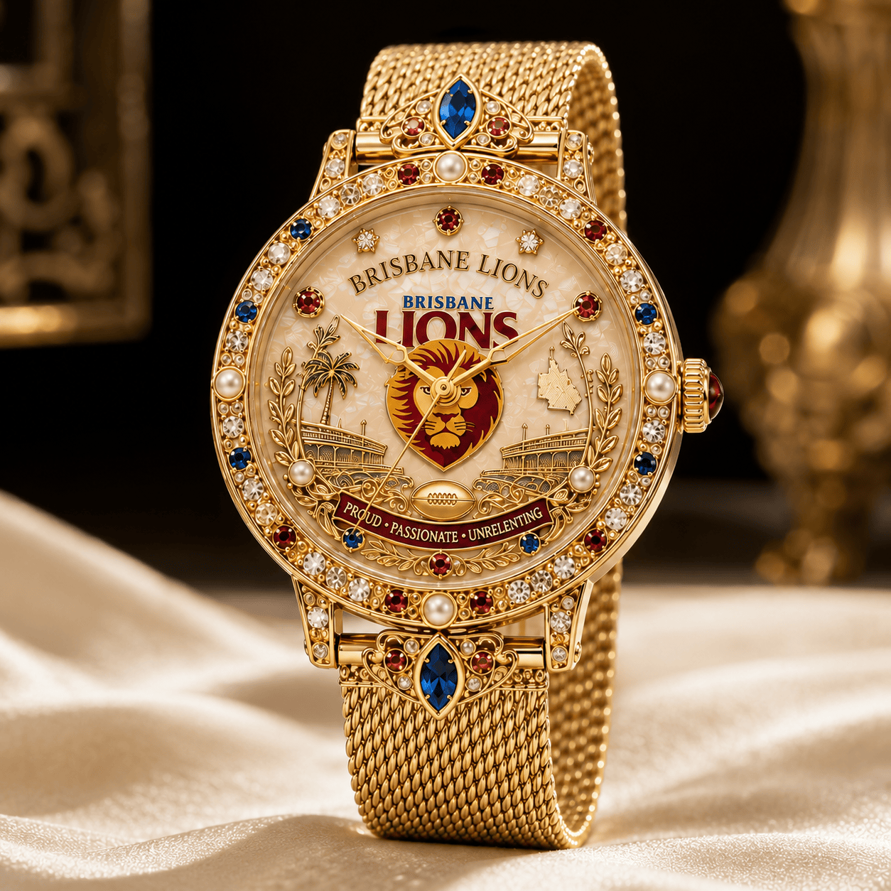 BRBL Premium Brisbane Lions Watch NTVA