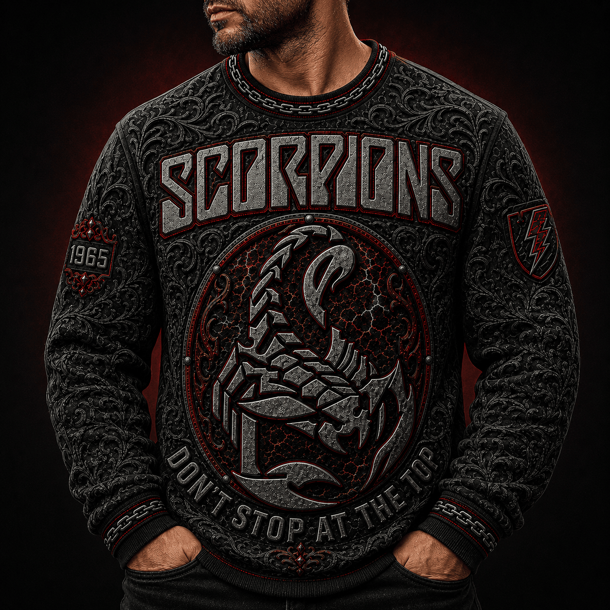 Premium SCP 3D Embossed Shirt TNSM